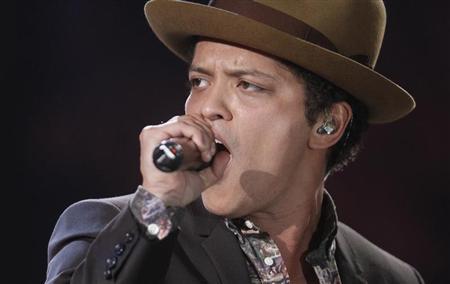 Bruno Mars tops Billboard 200 chart
