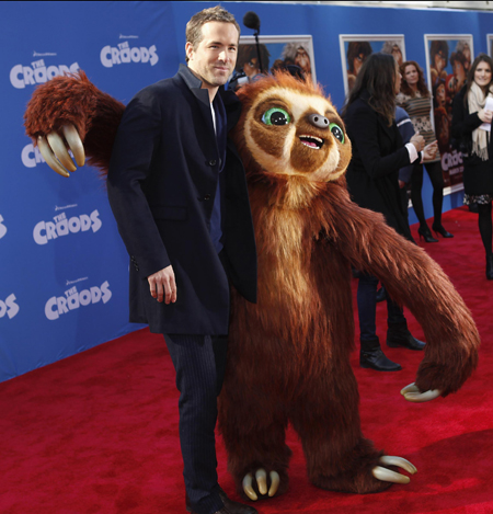 'The Croods' premieres in New York