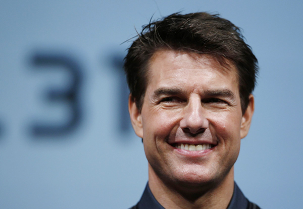 Tom Cruise promotes 'Oblivion' in Tokyo