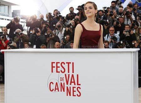 Emma Watson turns to crime in celebrity-obsessed film at Cannes