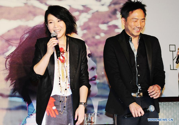 Singer Rene Liu promotes new album 'Dear Passer-by' in Taipei