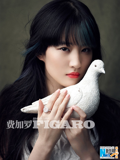 Liu Yifei graces FIGARO magazine