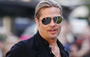 Brad Pitt attends 35th Int'l Film Festival in Moscow