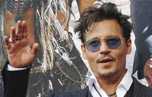 Depp promotes 'The Lone Rangers' in Tokyo