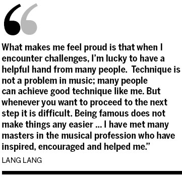 Lang Lang reaches the top