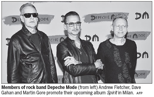 Depeche Mode to hit the road next year