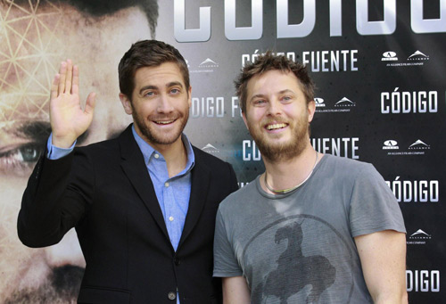 Celebs at the presentation of 'Source Code' in Madrid