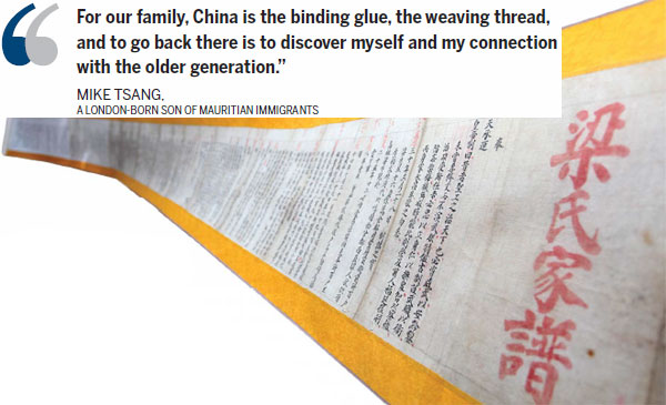 Conneting with their Chinese roots