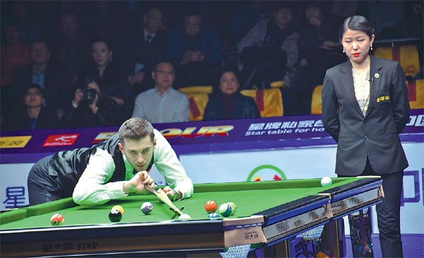 Yushan on cue for Chinese billiards breakthrough