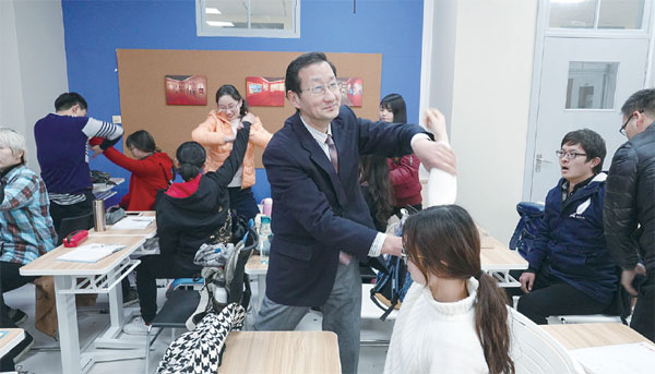 Sharing the healing touch