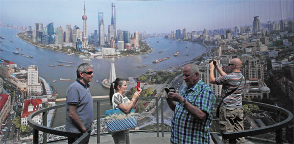 shanghai promotional campaign held in europe