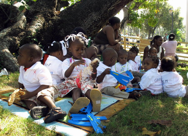 113 Haitian kids join adoptive French families