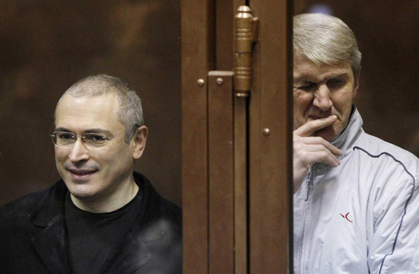 Khodorkovsky found guilty in test for Russia