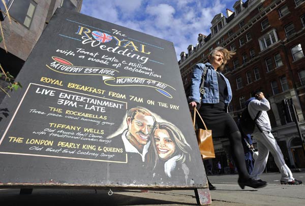 UK counts 5,500 street parties for royal wedding