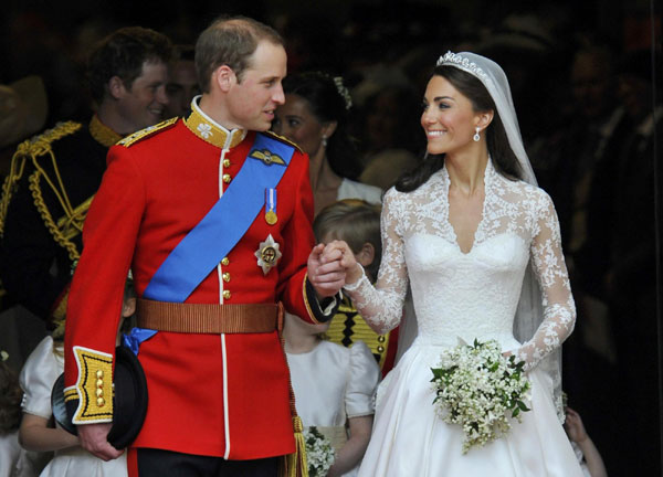 William and Kate marry as world watches