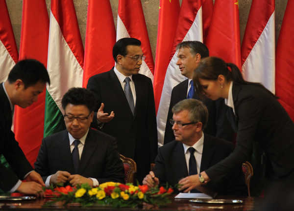 China, Hungary sign a series of agreements