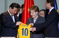 Xi's visit highlights partnership with Belgium, EU