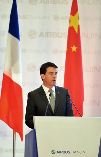 French PM visits in Tianjin