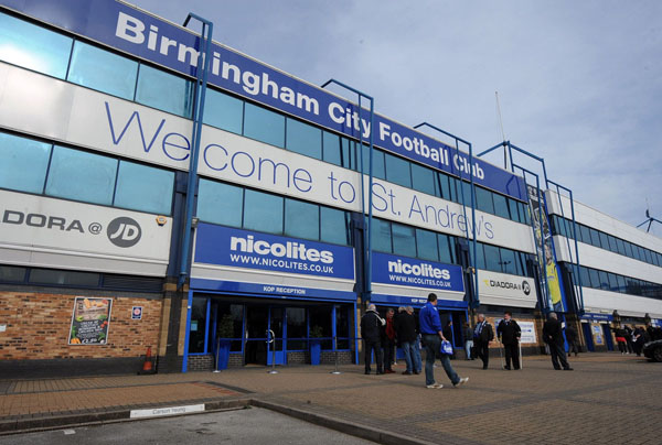 Chinese company completes takeover of Birmingham City FC