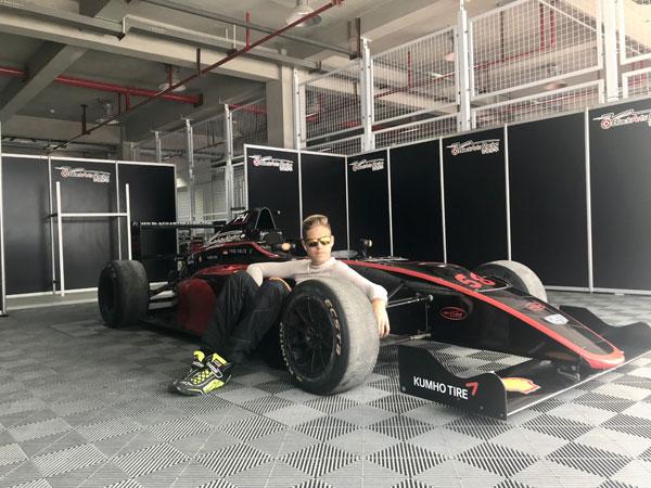 Yves Volte: 16-year-old F4 driver wants to be a 'good chap'