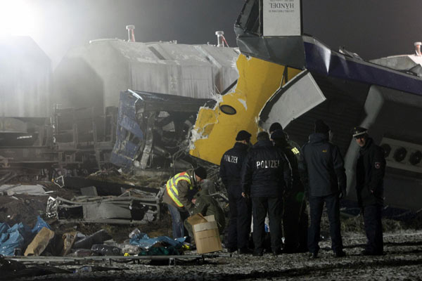 At least 8 dead in head-on German train collision
