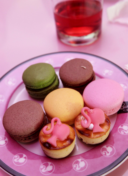 Barbie-themed cafe in Taipei