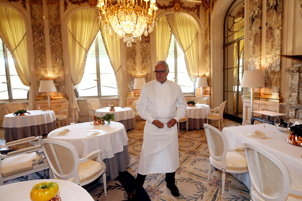 Le Meurice Restaurant in Paris