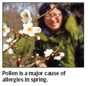 Trouble is in the air for allergy sufferers