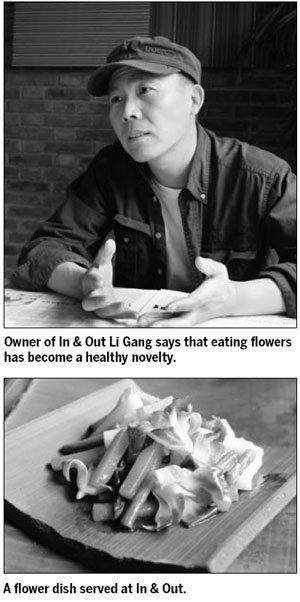 Flowers bring flavor to speciality dishes