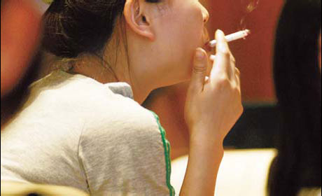 Smoking could hasten menopause