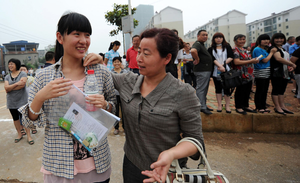 Always by your side: parents in gaokao
