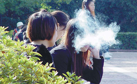 Smoking threatens young women