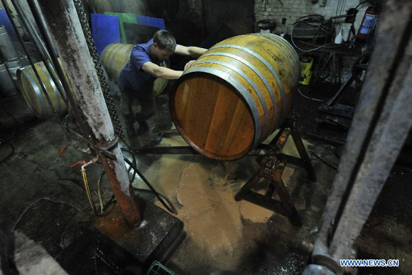 Traditional beer brewer Cantillon in Belgium