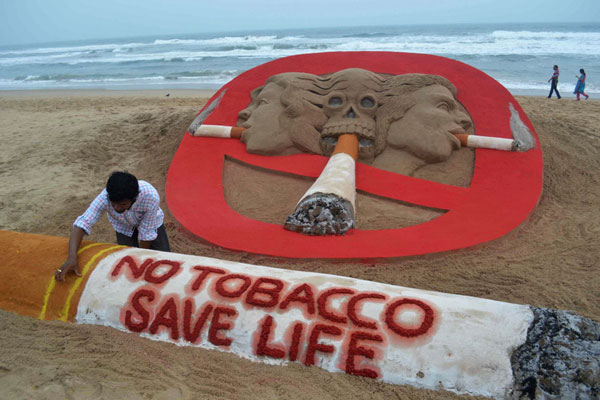 No slave to tobacco