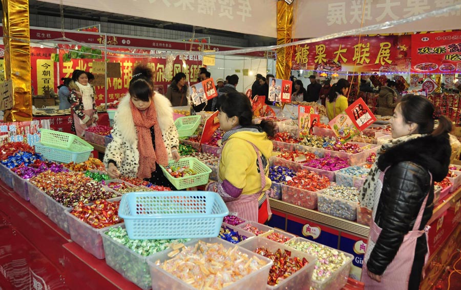Shopping for Lunar New Year