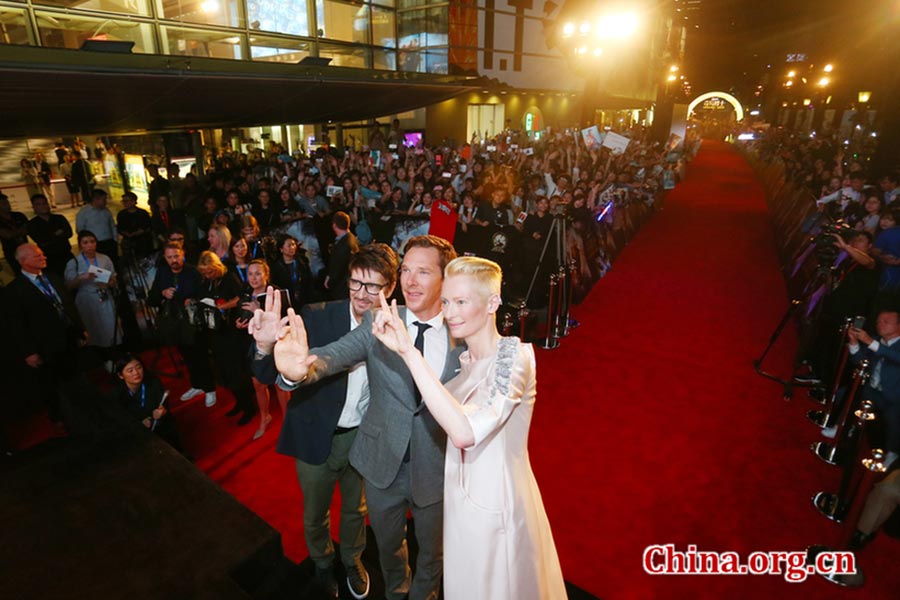 Benedit Cumberbatch's 'Doctor Strange' rocks Shanghai