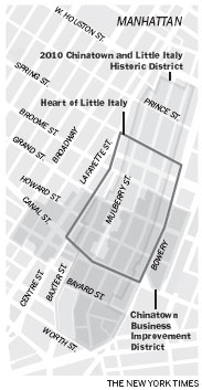The world closes in on Little Italy