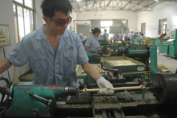 Changing color of China's blue-collar workers