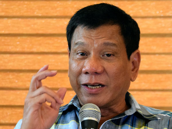 Duterte can create conditions conducive to resolving disputes