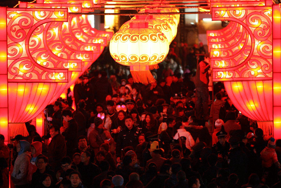 Celebrations for the upcoming Lantern Festival
