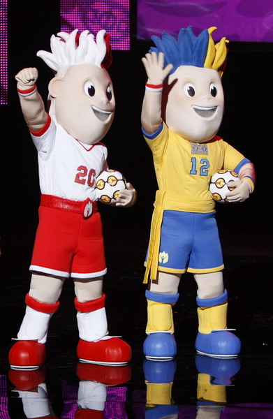 UEFA EURO 2012 mascots unveiled