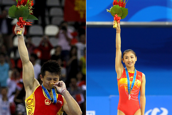 Athlete lovers at the Asian Games