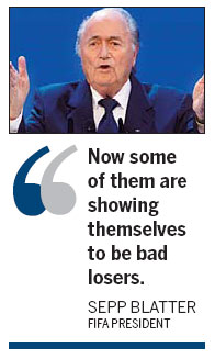 Blatter: England is a bad loser