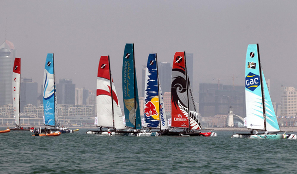ISAF Extreme Sailing Series kicks off in E China