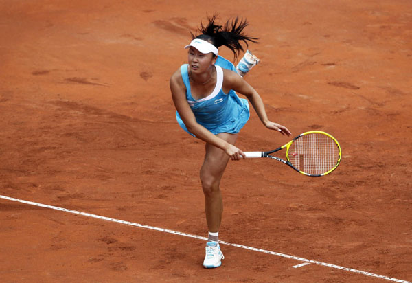 Peng Shuai reaches semifinals at Brussels Open