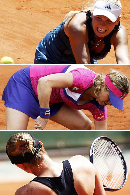 Top 3 women gone from French Open before quarters