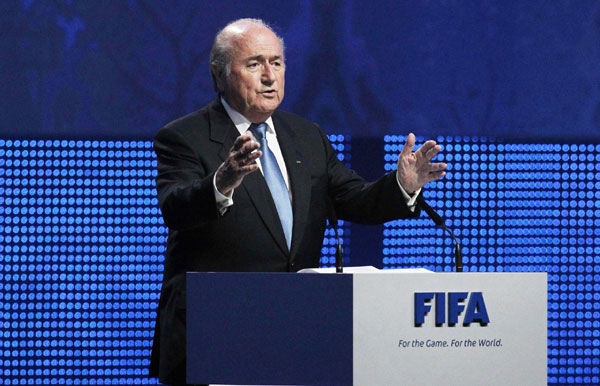 Blatter opens Congress, warns of dangers to FIFA