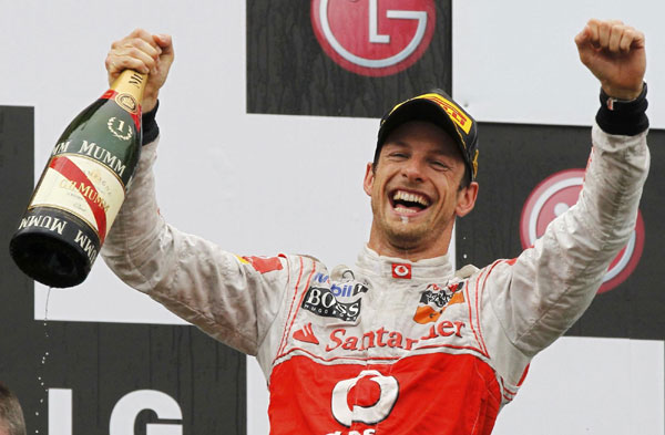 Button wins rain-delayed Canadian F1 Grand Prix