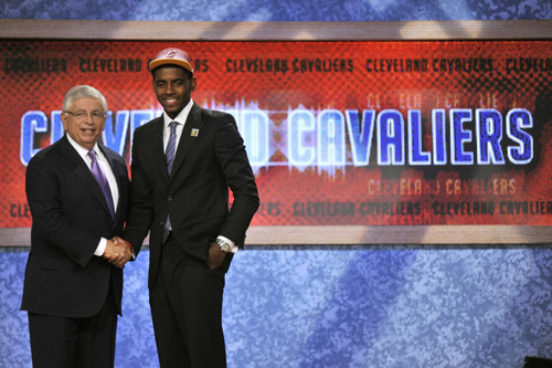 Cavaliers take Duke's Irving with top pick