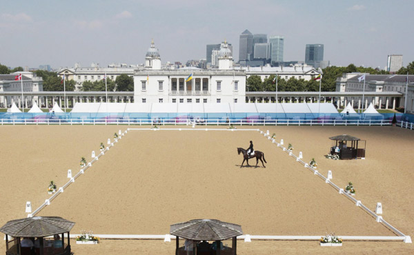 Equestrian event poses first test for 2012 organisers